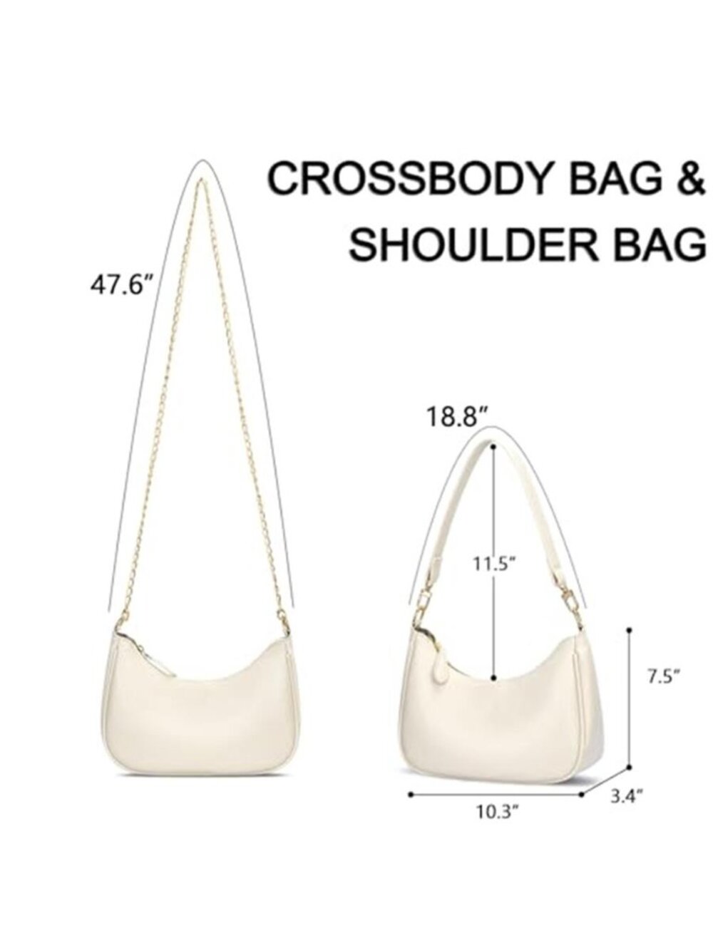 Shoulder Bag for Women Cute Hobo Purses and Handbags Retro Clutch - Picture 6 of 7